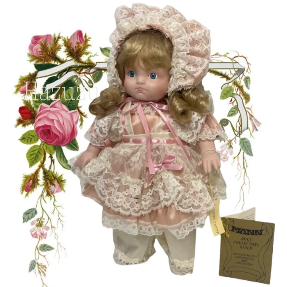 Vintage Doll Porcelain Seymour Mann Connoisseur Pouty Patty Collectibles Toys